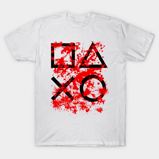 Bloody Gamer T-Shirt by The 4th Republic